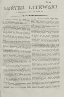 Kuryer Litewski. 1807, N. 21 (13 marca)