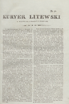 Kuryer Litewski. 1807, N. 30 (15 kwietnia)
