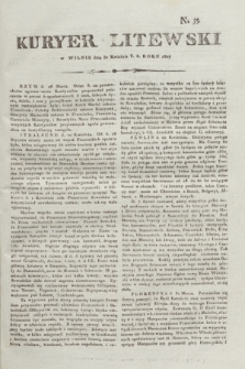 Kuryer Litewski. 1807, N. 35 (30 kwietnia)