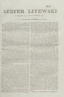 Kuryer Litewski. 1807, N. 36 (4 maja)
