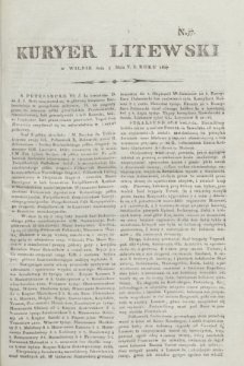 Kuryer Litewski. 1807, N. 37 (7 maja)