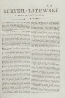 Kuryer Litewski. 1807, N. 41 (22 maja)