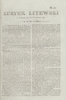 Kuryer Litewski. 1807, N. 44 (1 czerwca)