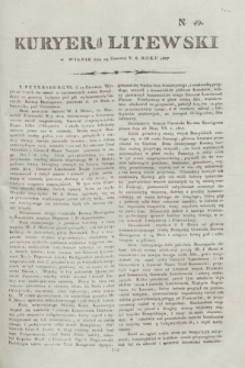Kuryer Litewski. 1807, N. 49 (19 czerwca)