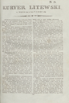 Kuryer Litewski. 1807, N. 57 (20 lipca)