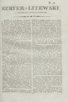 Kuryer Litewski. 1807, N. 73 (14 września)