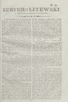 Kuryer Litewski. 1807, N. 80 (9 października)