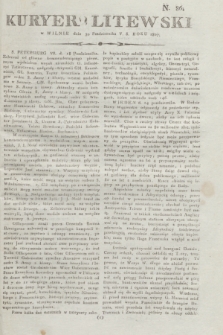 Kuryer Litewski. 1807, N. 86 (30 października)