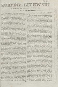 Kuryer Litewski. 1807, N. 87 (2 listopada)