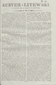 Kuryer Litewski. 1807, N. 90 (13 listopada)
