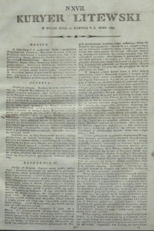 Kuryer Litewski. 1805, N 17 (26 sierpnia)