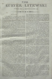 Kuryer Litewski. 1805, N 22 (13 września)