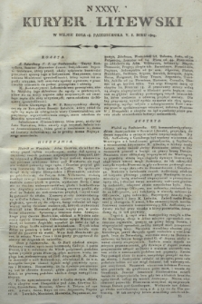 Kuryer Litewski. 1805, N 35 (28 października)