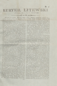 Kuryer Litewski. 1808, N. 37 (6 maja)