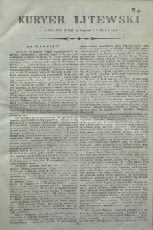 Kuryer Litewski. 1806, N. 4 (13 stycznia)