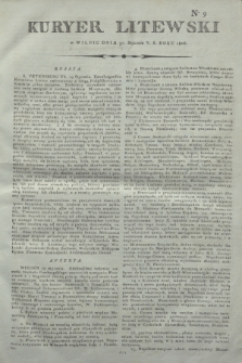 Kuryer Litewski. 1806, N. 9 (31 stycznia)