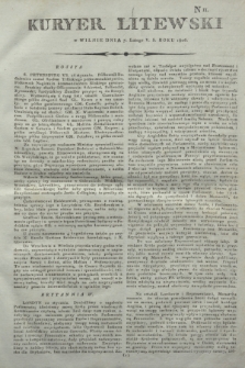 Kuryer Litewski. 1806, N. 11 (7 lutego)