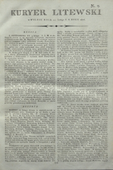 Kuryer Litewski. 1806, N. 15 (21 lutego)