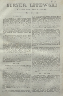 Kuryer Litewski. 1806, N. 37 (9 maja)