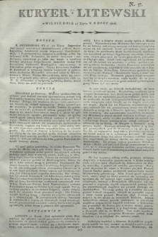 Kuryer Litewski. 1806, N. 57 (17 lipca)