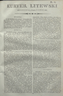 Kuryer Litewski. 1806, N. 62 (5 sierpnia)