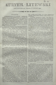 Kuryer Litewski. 1806, N. 70 (1 września)