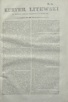Kuryer Litewski. 1806, N. 85 (24 października)