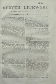 Kuryer Litewski. 1806, N. 88 (4 listopada)