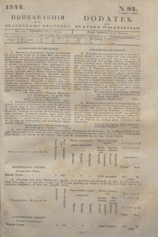 Pribavlenìâ k˝ Vilenskomu Věstniku = Dodatek do Kuryera Wileńskiego. 1844, N 94 (17 czerwca)