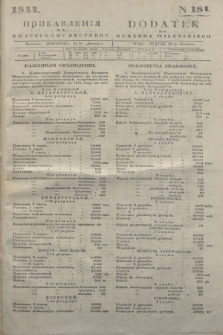 Pribavlenìâ k˝ Vilenskomu Věstniku = Dodatek do Kuryera Wileńskiego. 1844, N 181 (22 grudnia)