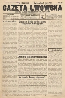 Gazeta Lwowska. 1936, nr 3