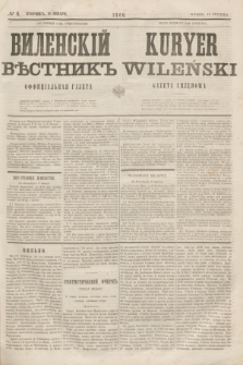 Vilenskìj Věstnik'' : officìal'naâ gazeta = Kuryer Wileński : gazeta urzędowa. 1860, № 6 (19 stycznia)