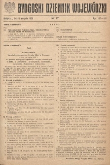 Bydgoski Dziennik Wojewódzki. 1950, nr 17 |PDF|