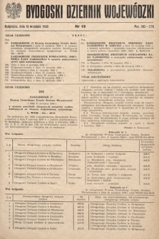 Bydgoski Dziennik Wojewódzki. 1950, nr 19 |PDF|