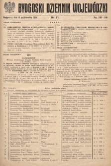 Bydgoski Dziennik Wojewódzki. 1950, nr 21 |PDF|