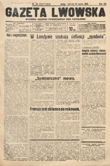 Gazeta Lwowska. 1936, nr 62