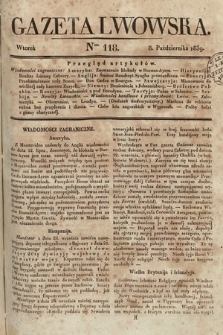 Gazeta Lwowska. 1839, nr 118