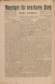 Anzeiger für den Kreis Pleß : Plesser Stadtblatt. Jg.82, Nr. 89 (8 November 1933)
