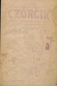 Czorcik : pismo humorystyczne. 1919, nr 1 |PDF|