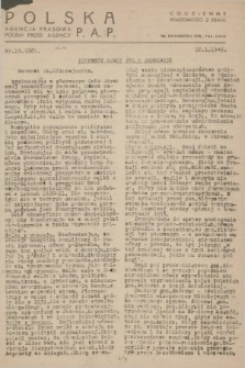 Codzienne Wiadomości z Kraju. 1946, nr 16 |PDF|
