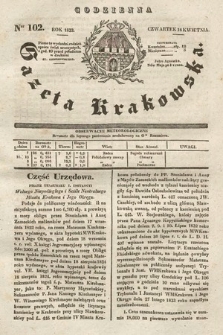 Codzienna Gazeta Krakowska. 1833, nr 102 |PDF|