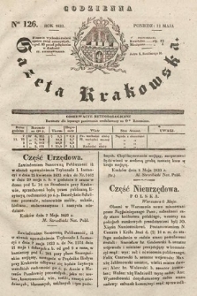 Codzienna Gazeta Krakowska. 1833, nr 126 |PDF|