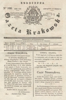 Codzienna Gazeta Krakowska. 1833, nr 166 |PDF|