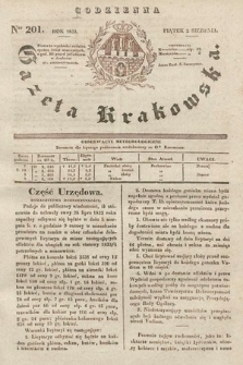 Codzienna Gazeta Krakowska. 1833, nr 201 |PDF|