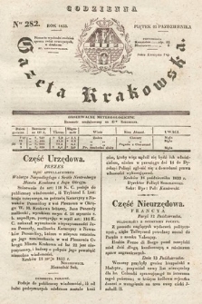Codzienna Gazeta Krakowska. 1833, nr 282 |PDF|