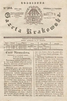 Codzienna Gazeta Krakowska. 1833, nr 284 |PDF|