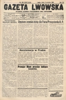 Gazeta Lwowska. 1936, nr 206