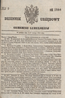 Dziennik Urzędowy Gubernii Lubelskiej. 1864, No 9 (15/27 lutego)