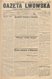 Gazeta Lwowska. 1936, nr 218