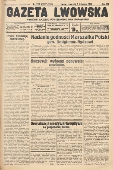 Gazeta Lwowska. 1936, nr 255